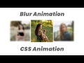 Awesome Blur Animation on Hover CSS Animation