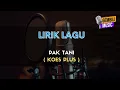 Download Lagu Pak Tani Koes  Plus Lirik