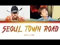 Download Lagu Lil Nas X, RM of BTS - Seoul Town Road (Old Town Road Remix) [Color Coded Lyrics/Eng] (한국어 자막)