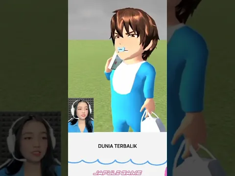 Dunia tiba-tiba terbalik #sakuraschoolsimulator #shorts