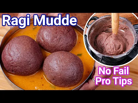 Download MP3 Ragi Mudde - Healthy Weight Loss - Finger Millet Balls Recipe | Ragi Balls with Pro Tips