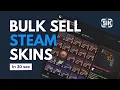 How to sell CS skins in bulk with Steam Inventory Helper SIH