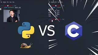 Python vs C speed test