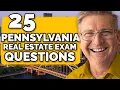 25 Pennsylvania Real Estate Exam Practice Questions