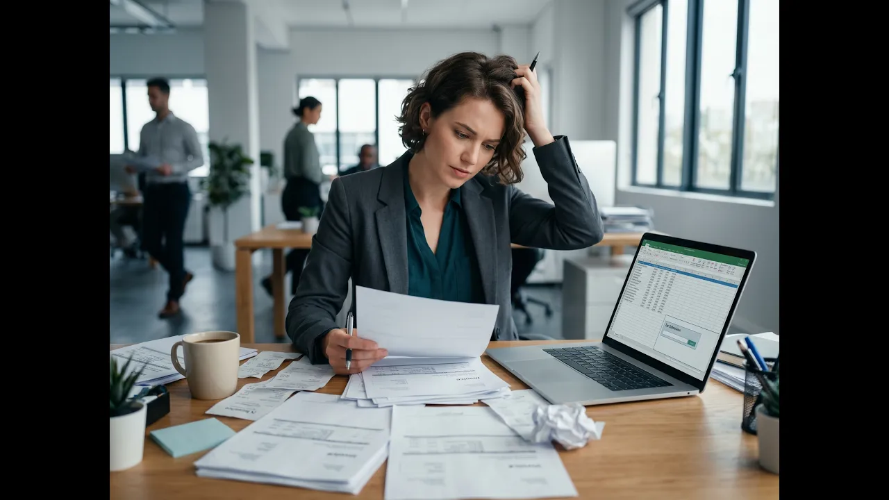 Preview frame from the InvoSmart Tax invoice tracking demo video