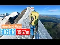 Download Lagu Climbing the Eiger (3'967m) on the Mittellegi Ridge, Switzerland