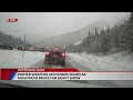 Winter weather hits the mountains at the start of April