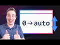 The simple trick to transition from height 0 to auto with CSS