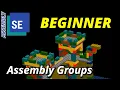 Solid Edge Assembly Tutorial Assembly Groups