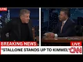 Download Lagu Sylvester Stallone Clashes with Jimmy Kimmel: \