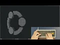 ASMR Programming Spinning Logo C - No Talking