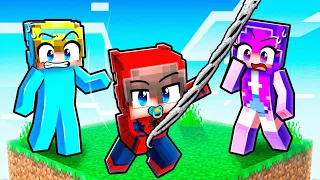I Became A BABY SUPERHERO On ONE CHUNK!