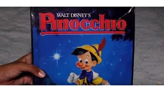 pinocchio 1985 walt disney home video vhs promotional sales kit