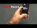 Nokia X3 Black Red - Factory Hard Reset