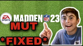 MADDEN 23 ULTIMATE TEAM DOWN HOW TO FIX