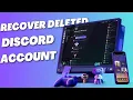 How To Recover Deleted Discord Account Restore Discord Account Before Or After 14 Days