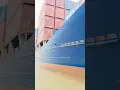 Giant Container Ship Crashes Into the Shore Shocking Maritime Accident