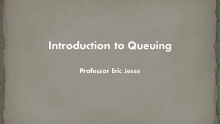 Introduction to Queuing