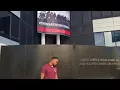 Civil Rights Memorial designed by Maya Lin in Montgomery Alabama