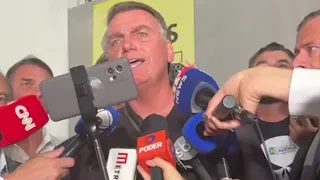 COLETIVA DE IMPRENSA DE BOLSONARO