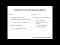 CONSTRUCTORS CLASS X CHAPTER 4 2020 2021