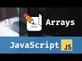 JavaScript for Beginners Arrays Lesson 17