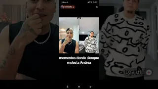 Supremo Y David Flow Le Hacen Broma A Andrea En Live De Tik Tok Populares #contenido #memes #kids 