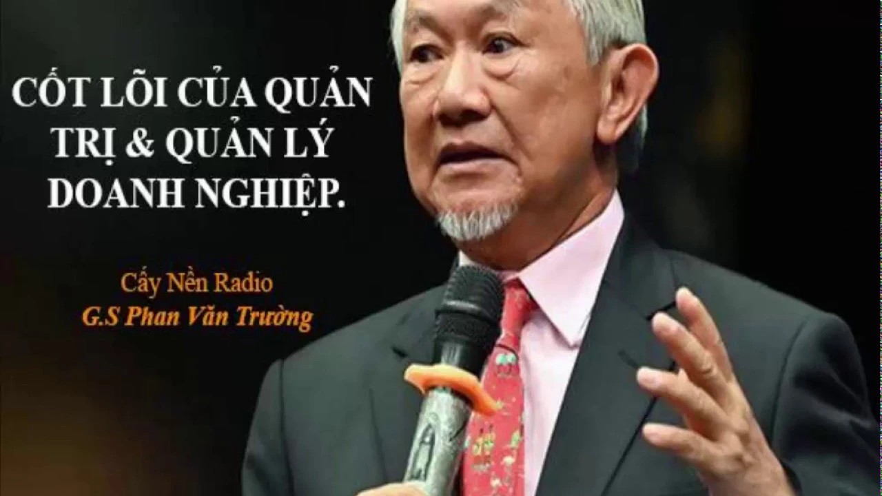 Outline Video [Lãnh đạo ai cũng nên nghe] Cốt lõi của quản trị và quản lý doanh nghiệp | GS. Phan Văn Trường | CNR