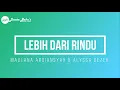Download Lagu MAULANA ARDIANSYAH \u0026 ALYSSA DEZEK - LEBIH DARI RINDU (KARAOKE)