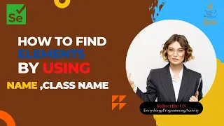 How to use name attribute and class name attribute in selenium How to use partial linktext