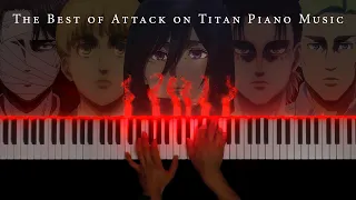 The Best of Attack on Titan Piano: 2 Hours of Beautiful & Epic Attack on Titan Piano Music