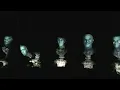 Grim Grinning Ghosts Singing busts, Haunted Mansion Disneyland.