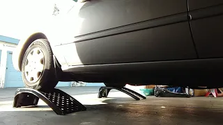 Harbor Freight Pittsburgh solid steel auto ramp set