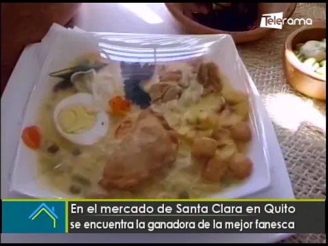 En el mercado de Santa Clara en Quito se encuentra la ganadora de la mejor fanesca