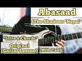 Lagu Abasaad - The Shadows 'Nepal' | Guitar Lesson | Intro \u0026 Chords | With Tab | (Riffs)