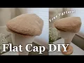 How to Sew Flat Cap Free Pattern Download