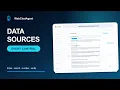 WebChatAgent Data Sources Tutorial Every Control Explained