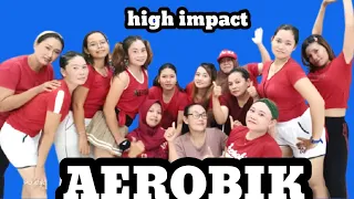 aerobik high impact jodha akbar music membakar lemak menurunkanbb