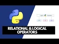 Relational Logical Operators in Python Python Tutorial for Beginners CODiiN