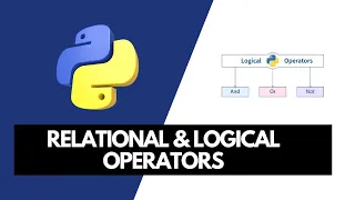 Relational Logical Operators in Python Python Tutorial for Beginners CODiiN
