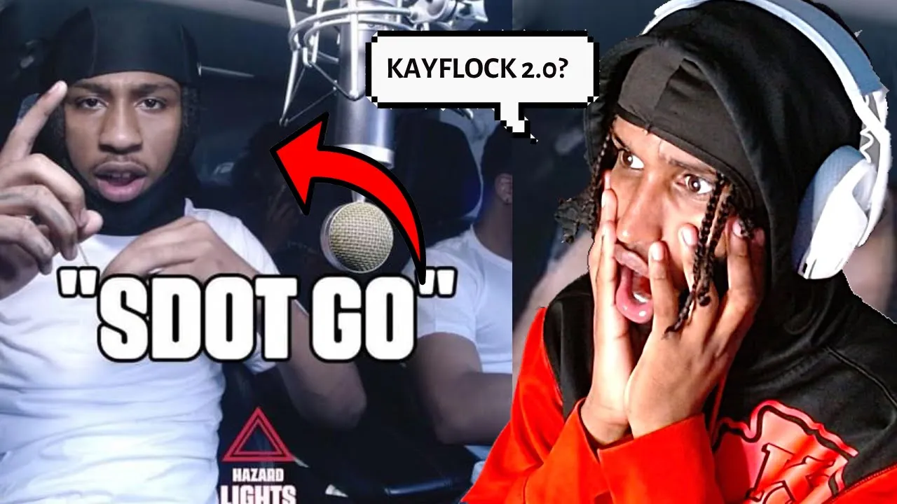 KAYFLOCKC 2.0 FIRST TIME *LISTENING* TO "Sdot Go" | Hazard Lights ⚠️#sdotgo #bronxdrill #kayflock