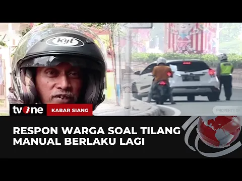 Tilang Manual Berlaku Lagi, Pengendara Motor Beri Respons Positif