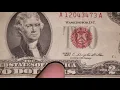 My 1963 Series RED SEAL 2 Dollar Bill