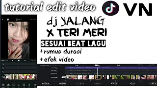 Download TUTORIAL EDIT SESUAI BEAT LAGU DJ YAlAN X TERI MERI MP3