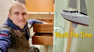 Years of Work, One Detail at a Time – Building Our Dream Sailboat – Ep. 475 Ran Sailing