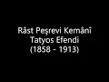 Râst Peşrevi - Kemâni Tatyos Efendi #2020 #ınstrumental #turkish #music​​ #Peşrev​​ #sazSemaisi​