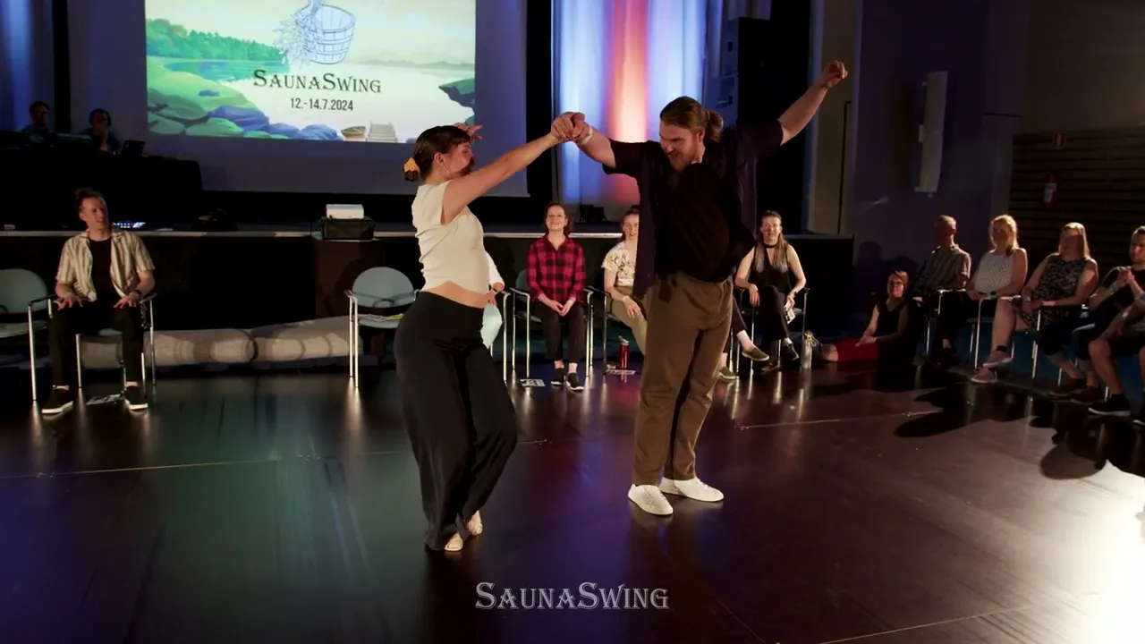 Timo Ahola & Hilma Kiuru - 5th place Advanced/All-Stars Jack&Jill Finals - SaunaSwing 2024
