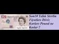 Son10 Yillik Sterlin Fiyatlari Doviz Kurlari Pound ne Kadar