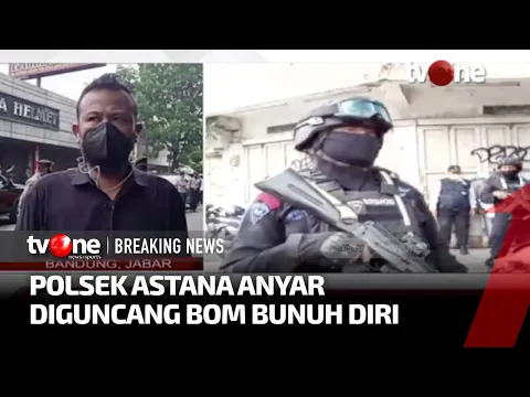 Pasca Bom Bunuh Diri, Akses Jalan Menuju Polsek Astana Anyar Ditutup