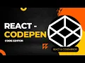 React Codepen React Project Code Editor